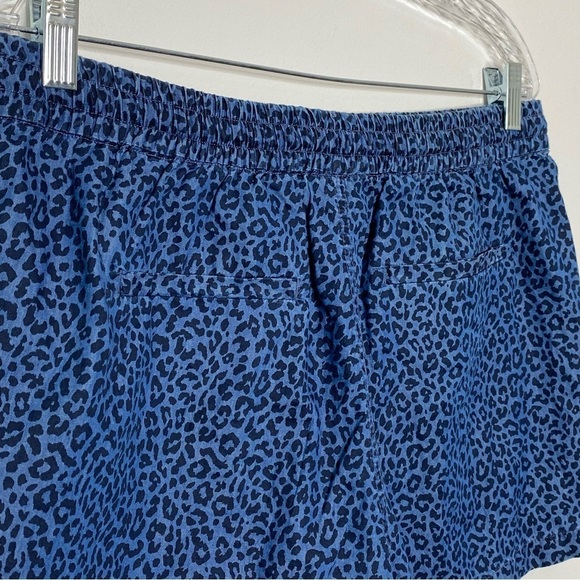 J. Crew Denim Seaside Indigo Blue Leopard Shorts - Picture 5 of 9